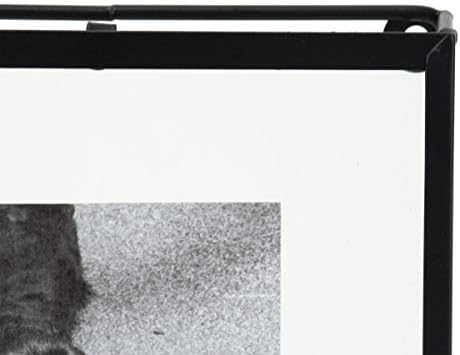 בית פנים וגינה שחור 4X6 אינץ 'מסגרת תמונה דקורטיבית מתכתית