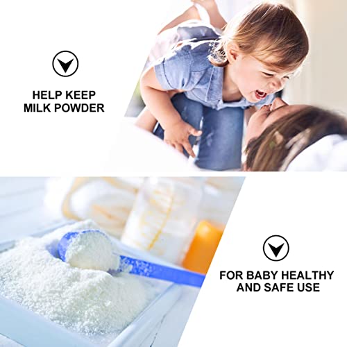 מתקן נוסחת נוסחת תינוק 3 סטים מתקן נייד מעשי אבקת פרימיום קומפקטי רב מיכל תינוק אחסון נוסחה טבעי חלב תינוק נוסחת נוסחה מתקן