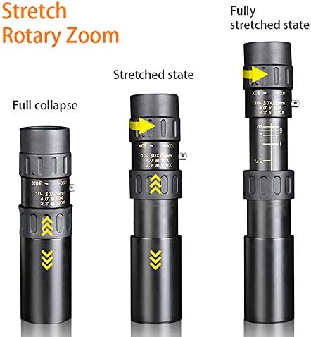 10-30 על 25 כל מתכת רציף זום הגדלה גבוהה כיס משקפת טלסקופ טלסקופית משקפת
