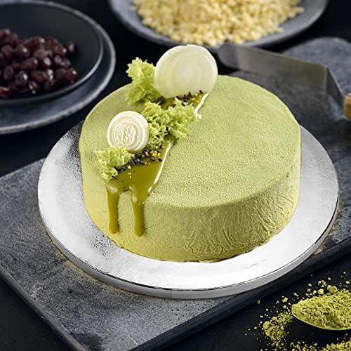 CMKura תופי עוגה בגודל 12 אינץ '-חבילה של 6, לוחות עוגה עגולים 1/2 אינץ