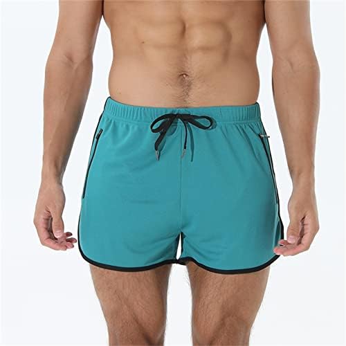 מכנסיים קצרים של Bifuton Mens קיץ מסוגנן מזדמן, מכנסיים קצרים של מכנסיים לגברים מכנסיים אתלטים לגברים 5 אינץ 'מכנסי כושר עם כיס עם כיס