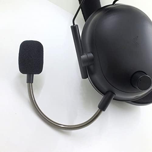 19 ס מ מיקרופון מיקרופון בום אוזניות משחקים עבור רייזר עבור כריש שחור עבור גרסה 2 ו-2 פרו