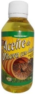 Aceite de vibora con arnica, שמן נחש עם ארניקה עיסוי 120 מל, כאבי שרירים רכים