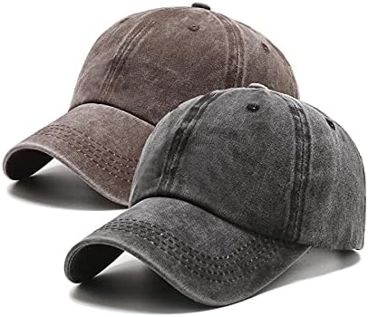 2 חבילות בציר שטף במצוקה בייסבול כובע אבא גולף כובע לגברים נשים
