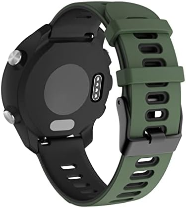 אנקאנג סיליקון שעון שעון עבור Garmin Forerunner 245 245M 645 צעד צמיד רצועת רצועה עבור Garmin Vivoactive 3 Watchband