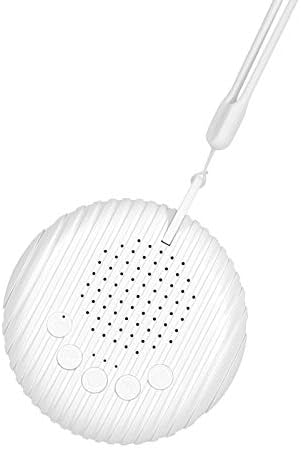 דק-דאל נייד תינוק קול מכונה לבן רעש שינה מכונה, 10 מרגיע קול עם טבע נשמע, עם טיימר פונקציה ונפח מתכוונן נטענת לבן רעש מכונה עם שרוך עבור תינוק