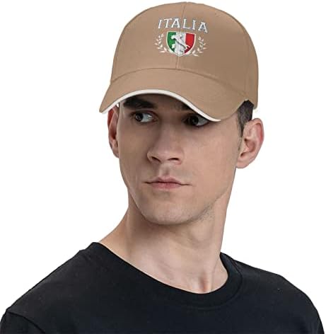 איטליה איטליה איטלקי דגל מתכוונן כריך כובע בייסבול כובע אבא כובע קסקט כובע
