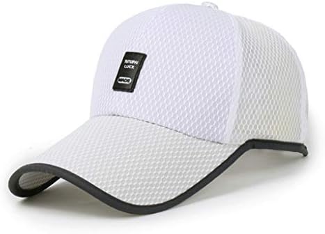 בייסבול כובעי נשים גברים מקרית מתכוונן אבא כובע קיץ קרם הגנה כפת כובע עם מגן היפ הופ רכיבה על אופניים טיולים כובעים