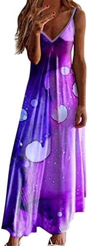 שמלת MIDI עם נשים חריצות שמלת אופנה קיץ ללא שרוולים הדפסה מזדמנת שמלות נשים אלגנטיות