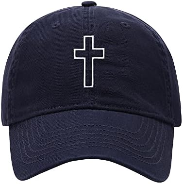 כובע בייסבול גברים ישו נוצרי נוצרי צלב יהודי רקום כותנה כותנה כובעים כובעים בייסבול