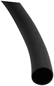 X-DREE 1M 0.24 אינץ 'דיא פולולולפין אנטי-קורוזיה צינור שחור לחוט אוזניות (Tubo Anticorrosión de Poliolefina de Diámetro Interno de 1m de 0.24 Pulg. כבל para de auricularular