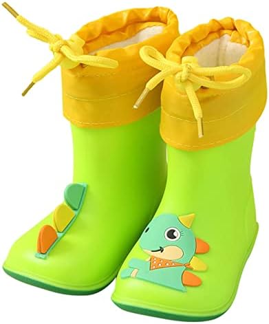 גשם מגפי תינוק צבעוני קריקטורה בעלי החיים עמיד למים קטיפה ילדי מים נעלי אווה רך חיצוני ילדים בנות ג ' אז נעליים