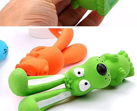 Pulabo Designpet Streampet צעצועי ארנב, צעצועים של לטקס כלבי צליל חותקים צעצועים